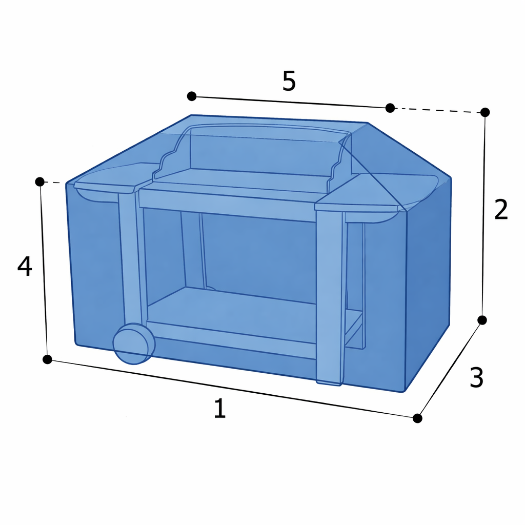 schema Housse protection sur mesure